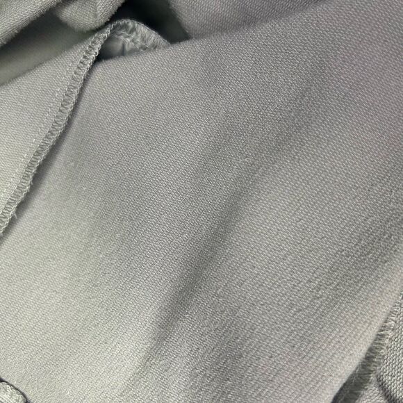 Alfred Dunner Gray Corduroy Ankle Pants Size 16 High Rise Pull On Stretch - Picture 7 of 9